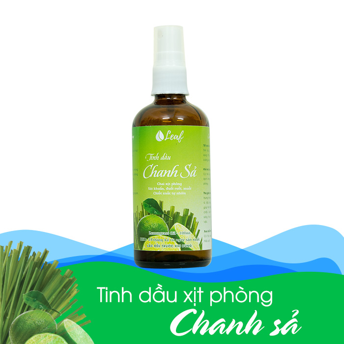 tinh dầu xịt phòng sả chanh