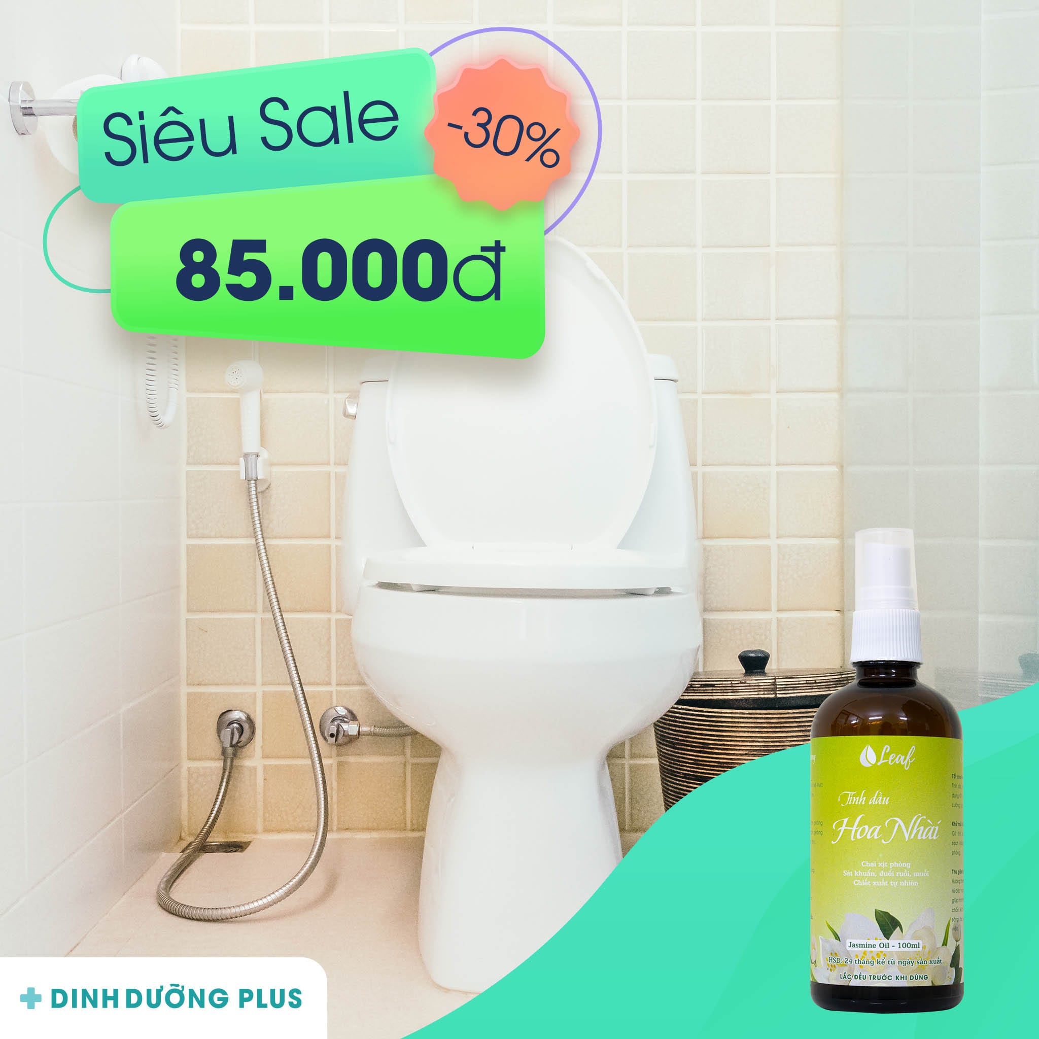Tinh dầu Hoa Nhài xịt phòng 100ml - Ảnh 6
