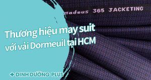 Thương hiệu may vest bằng vải Dormeuil