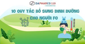 bổ sung dinh dưỡng cho người F0