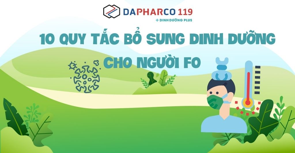 10 Quy tac bo sung dinh duong cho nguoi f0