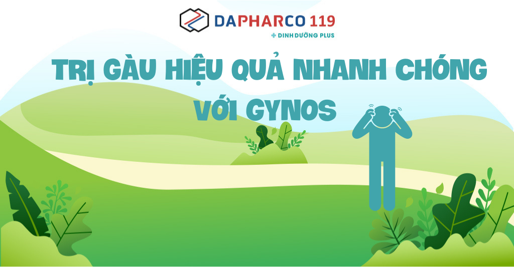 Trị gàu hiệu quả với Gynofar và Gynos