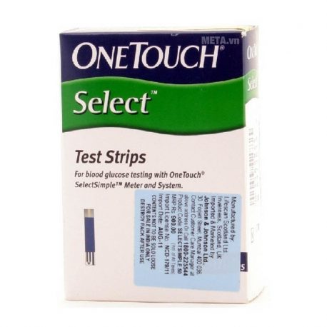 Que thử của máy đo đường huyết OneTouch Select Simple