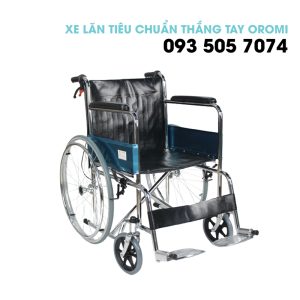Xe lăn tiêu chuẩn có thắng tay OROMI