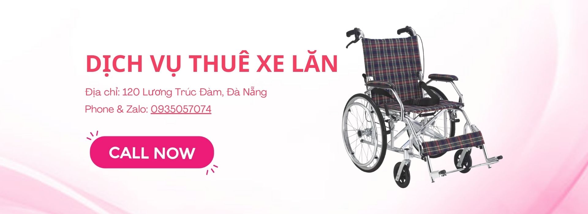 Dịch vụ thuê xe lăn tại Đà Nẵng